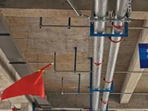于洪管廊支架的安装方法